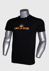 KINGS OF HOUSE MEN’S BLACK T-SHIRT