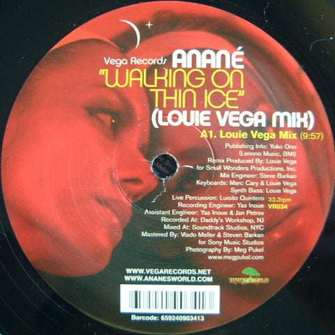 Walking On Thin Ice (Louie Vega Remix)
